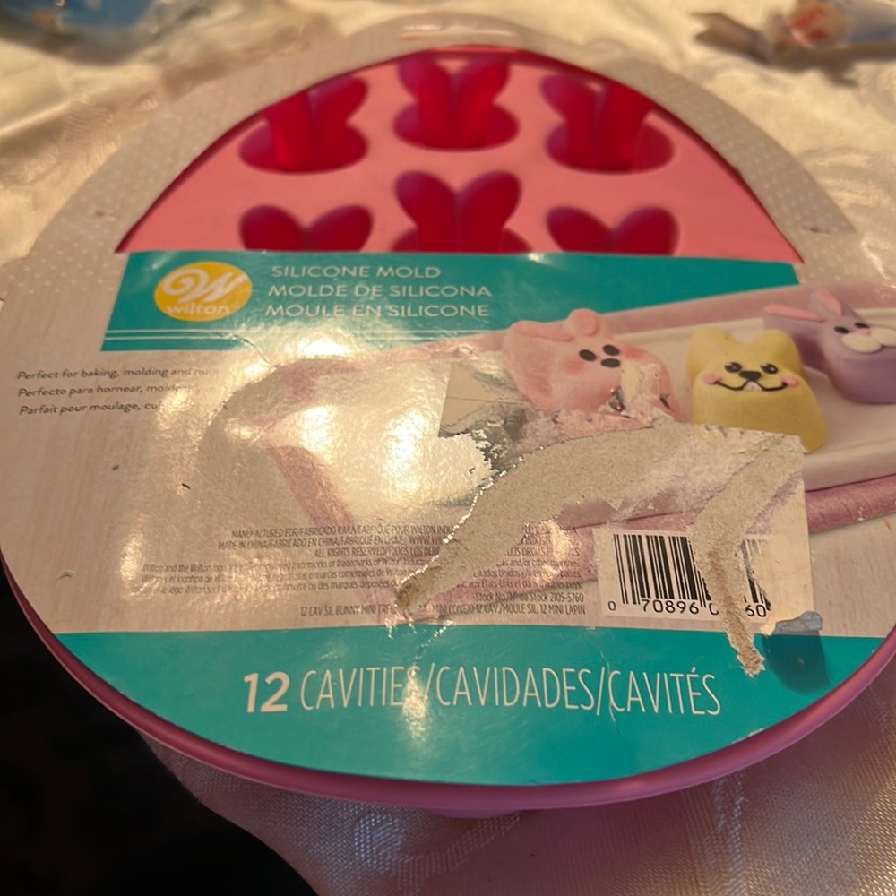 New Easter silicone mold for candy
